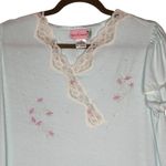 Vintage Womens Moon Dance Nightgown Lingerie Sleepwear House Dress Muu Muu... Blue Size M Photo 2