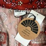 NWT Bila 77 Curson Baked Clay High Rise Wide Leg Pants Brown Size M Photo 5