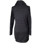 Athleta Sport It Cowl Neck Charcoal Activewear Sweatshirt Dress ~ Women's SMALL Photo 5
