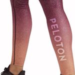 Peloton  Womens Leggings Sz Small High Waist X Sunrise Fade Sparkle Compression Photo 4