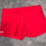 Under Armour Red Athletic Shorts Photo 0