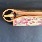 Tommy Bahama Yellow & Pink Tropical Print Cosmetic/Toiletry Bag Photo 4