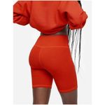 Mate the Label NWT Red Organic Stretch Biker Short - Size 2X Photo 6