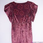 Free People NEW Free‎ People Rosaline velvet floral print Jumpsuit, S Photo 11