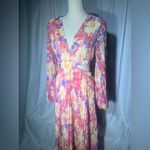 ASTR  The Label Revery Dress in Yellow Pink Floral | LP NWT Photo 5