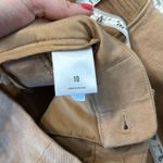 EXPRESS superâhigh rise utility trouser tan size 10 Photo 9