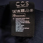 COS  Cotton Stretch Mid Rise Ankle Crop Side Zip Detail Skinny Casual Pants 8 Photo 2