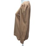 Anne Klein  Women's Brown Puff‎ Sleeve Cashmere Blend Pullover Sweater Size M Lux Photo 2