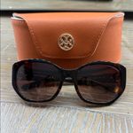 Tory Burch  Brown Tortoise Sunglasses Photo 3
