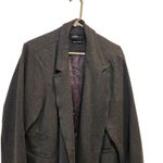 Torrid Studio Button Chelsea Luxe Ponte Blazer Charcoal Heather Gray Size 4XL Photo 1