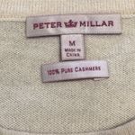 Peter Millar Peter‎ Millar Cashmere Sweater Color Block Crew Neck Long Sleeve Luxury Medium Photo 4