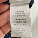 Rails  XS Button Front Blouse Navy Blue‎ Celestial Casual Night Out Photo 5