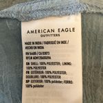 American Eagle : Y2K/flowy, sheer top-paisley print- Blue/pink colored- M Photo 7