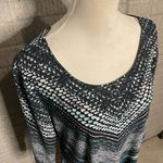 Dana Buchman Womens Patterned Long Sleeve Midi Dress Size XL Photo 1