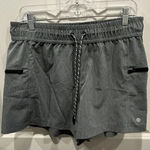Apana ‎ Women’s Gray Yoga Lifestyle Shorts Size Large Photo 0