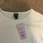 Wild Fable  Cream Ribbed Top Photo 1