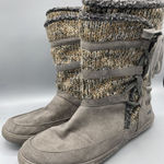 Rocket Dog  Womens Boots Faux Suede Sweater Knit Brown Size‎ 10 Photo 0