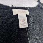 Chico's  Powell Ruana Covering Ruana Black Poncho‎ Wool Blend One Size Photo 9