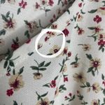 SheIn  Curve Ditsy Floral Short Sleeve Cottagecore Maxi Dress 0XL Front Slit Photo 5