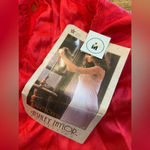 ASHLEY TAYLOR Vintage 80s 90s Red Lingerie Set Two Piece Size Medium 6 USA‎ Made Photo 13