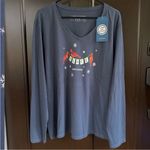 Life is Good NWT Long Sleeve Crusher V
Neck Peace Cardinal Tee Size 3X Photo 2