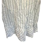Loft Blue And White Cotton Classic Preppy Coastal Mini Dress Size 4 Photo 4