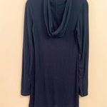 COOGI Couture Eagle Gold Embroidered Hooded Long Sleeve T-Shirt Mini Black Dress Photo 7