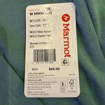 Marmot  Hoodie Womens XS teal Mountain Works Outdoor Pullover Sweatshirt Photo 3