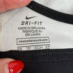 Nike  XS Dri-Fit Indy Light Support Sports Bra Gray Black Swoosh Logo Women’s Photo 9