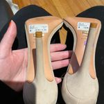 Schutz NWOT  Cadey Lee Sandal Beige Leather Suede Mate Neutral Classic Sexy Party High Heels Ankle strap Beige Cream Photo 8