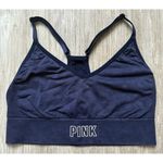 Victoria’s Secret PINK | Women’s Athletic Adjustable Sports Bra | Small Blue Photo 0