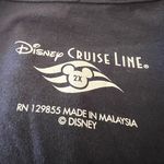 Disney Parks Cruise Line Long Sleeve Shirt Navy Blue Travel Vacation NWT Size 2X Photo 1