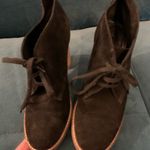 J.Crew  MacAlister High Heel Black Suede Ankle Boot Size 7 $225 Photo 1