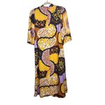 Anthropologie Porridge Angelique Maxi Dress Sz. LP Photo 3