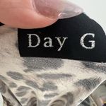 Day G Asymmetrical Kimono Cover Up ONE SIZE Animal Print Womens NWOT Brown Photo 4