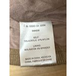 Reath & Wren Brown Tan Ribbed Knit Beaded Sleeveless Tank Cami Crop Top Size L Size L Photo 4