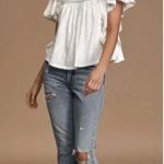 Free People LARGE  Le Femme Tee in Ivory BNWTS Photo 2