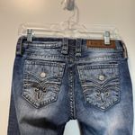 Rock Revival  Julee Bootcut Stretch Mid-Rise Jean Embroidered Flap Pocket 27x34 Photo 4