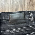 R13  High Rise Skinny Jeans in Morrison Black Size 25 Photo 13