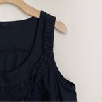 CP Shades Black Ruffle Neckline Tunic Dress size M Photo 2