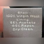 Ann Taylor Women’s Black Wool Blazer Photo 5