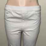 Spanx  legging jean white woman size XL 26” inseam tummy control in front Photo 1