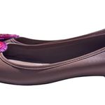 Tory Burch Reva Ballet Flats with Pink and Red Accents Size 8 Photo 3