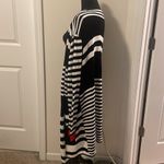Joseph A .- Stripe white and black Cardigan Size L Photo 2