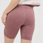 Aerie Offline Seamless Macrame 7" Bike Short Red (Small) athleisure workout Photo 4