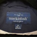 Mackintosh New England Poplin Nautical Rain Jacket Blue White Striped Medium Photo 9