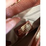 Valentino By Mario Valentino Isabelle Dollaro Leather Crossbody BrownstoneGilt W Brown Photo 14