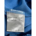 Princess Polly  River Blue Ribbed Knit Sleeveless Cutout Cami Tank Bodysuit Top 4 Photo 4