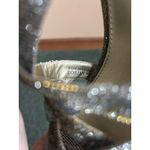 Audrey Brooke NIB  Silver and Gold Metallic Heels Photo 7