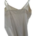 Beautiful Vintage White Silky Slip Sears Adjustable Straps Size 36 Size M Photo 4